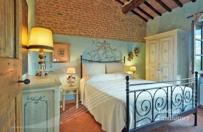 Landhus købe Asciano, Toscana, RIF 2992 Schlafzimmer 1