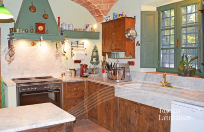 Landhus købe Gaiole in Chianti, Toscana, RIF 3003 Küche