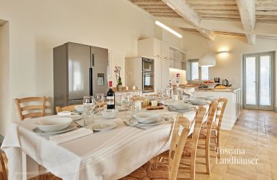 Landhus købe Cortona, Toscana, RIF 2986 Küche und Essbereich