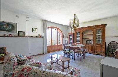 Stuehus købe Asciano, Toscana, RIF 2982 großer Wohnbereich