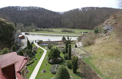 Historisk villa købe 72574 Bad Urach, Baden-Württemberg, Blick auf den Garten