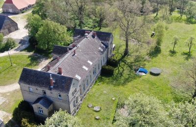 Zámeček na prodej Meklenbursko-Přední Pomořansko,, Foto z dronu