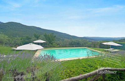 Landhus købe Loro Ciuffenna, Toscana, RIF 3098 Pool