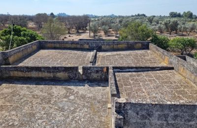 Zámeček na prodej Oria, Puglia, Střešní terasa