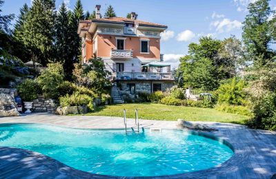 Historisk villa købe 28838 Stresa, Piemonte, Have