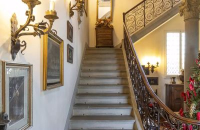 Historisk villa købe Firenze, Arcetri, Toscana, Trappe