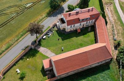 Historisk villa købe 16945 Meyenburg, Brandenburg, Blick in den Hof