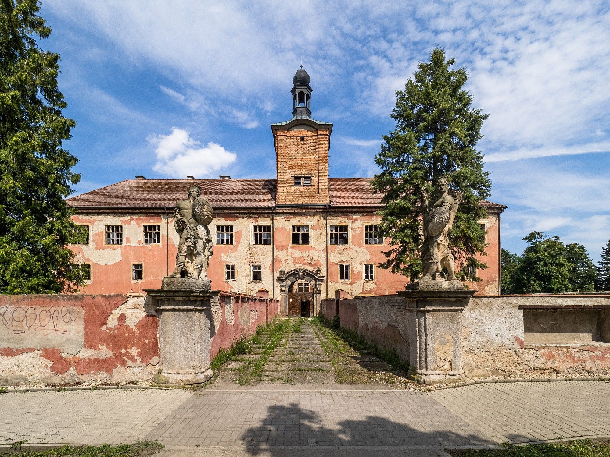 Billeder Slot i det centrale Bøhmen nær Prag