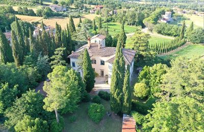 Historická vila na prodej Gragnano, Toscana, Foto z dronu