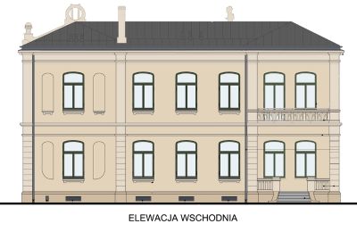 Historisk villa købe Piotrków Trybunalski, Jarosława Dąbrowskiego 14, województwo łódzkie, Visualisering