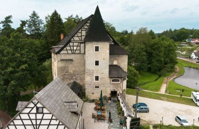 Hrad na prodej Karlovarský kraj, Foto z dronu