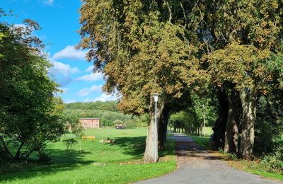 Zámeček na prodej 18461 Grenzin, Meklenbursko-Přední Pomořansko, Blick zum Dorf