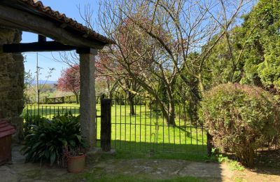 Venkovský dům na prodej Melide, Cabazás, Galicia, Terraza y jardín