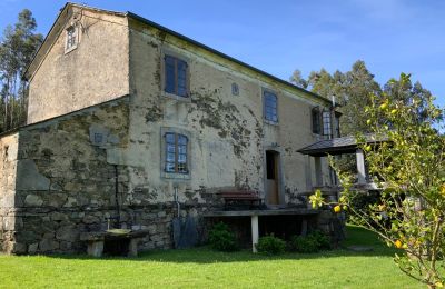 Statek na prodej Moeche, Sta Cruz de Moeche, Galicia, Fachada trasera