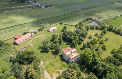 Zámek na prodej Karszew, Velkopolské, Foto z dronu