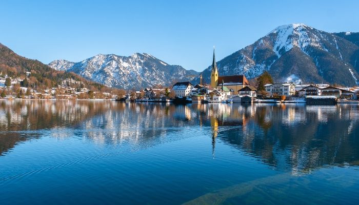 Zámeček na prodej Tegernsee, Bayern,  Německo