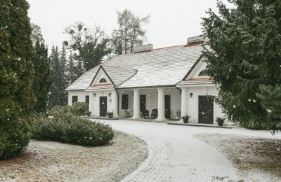 Zámeček na prodej Mazovia, Zimą...