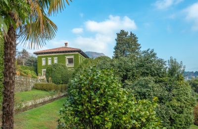 Historisk villa købe Verbania, Piemonte, Have