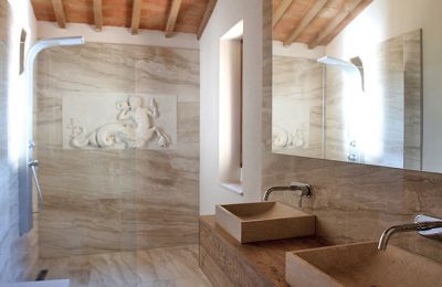 Landhus købe Montescudaio, Toscana, RIF 2185 Badezimmer