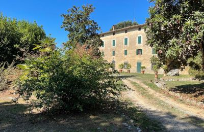 Historisk villa købe Siena, Toscana, RIF 2937 Blick auf Gebäude I