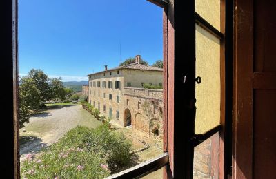 Historisk villa købe Siena, Toscana, RIF 2937 Ausblick
