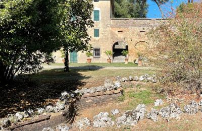 Historisk villa købe Siena, Toscana, RIF 2937 Detailansicht Gebäude