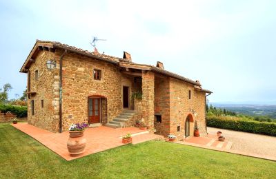 Venkovský dům na prodej Figline e Incisa Valdarno, Toscana, RIF 2966 Haus und Garten