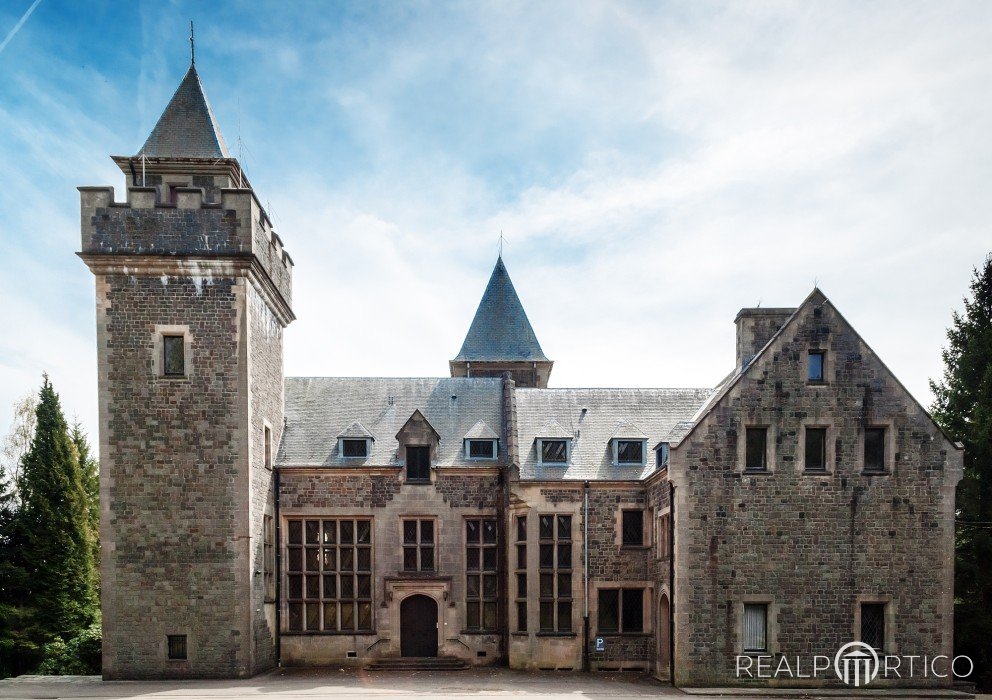 Château du Celly, Provinz Luxembourg (erbaut in den 30er Jahren), Lavacherie