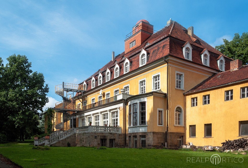 Schloss Gosswitz im Landkreis Görlitz, Reichenbach/Oberlausitz