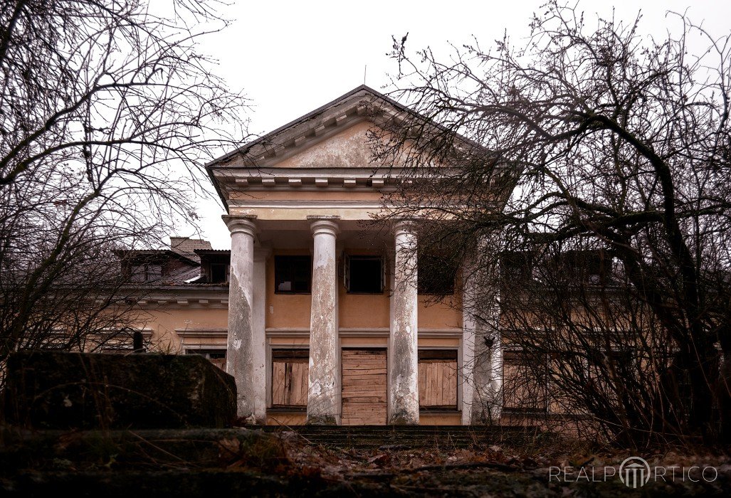 Sanierungsbedürftiges Herrenhaus in Litauen, Litva