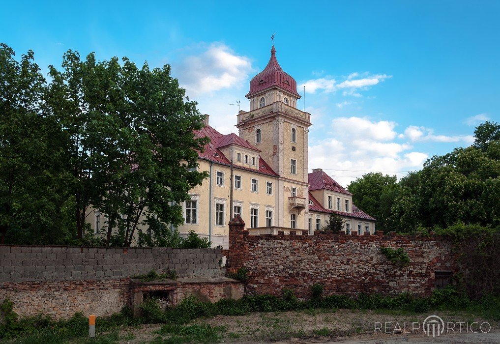 Neobarocker Palast in Dąbrówka Górna, Oppeln, Dąbrówka Górna