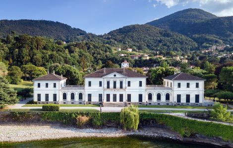 Bellagio, Via Paolo Carcano - Vily u jezera Como: Villa Trivulzio v Bellagiu