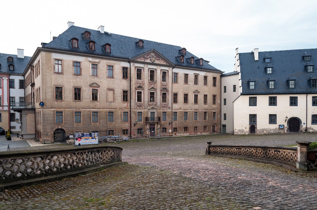 Residenzschloss Altenburg - Ballsallgebäude im Schlosshof, Altenburg